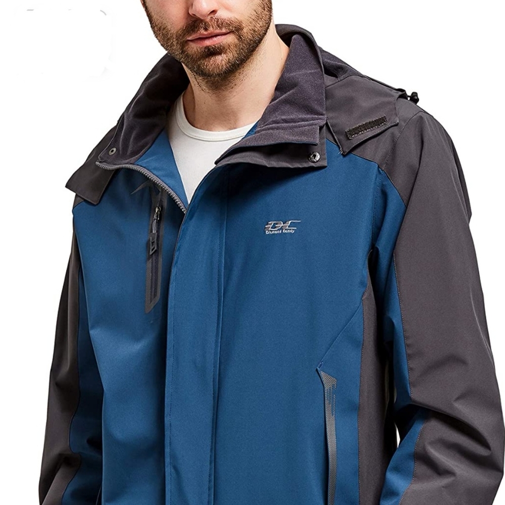 NWT Diamond Candy Men's Hooded Waterproof Jacket M